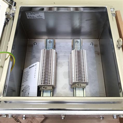 weidmuller junction box ex e|stainless steel terminal boxes.